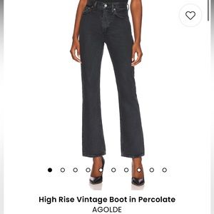 AGOLDE VINTAGE HIGH RISE BOOT